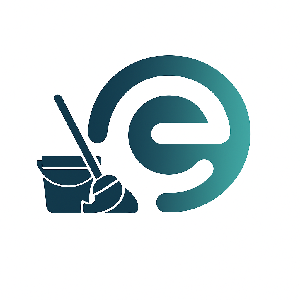 Ecora Cleaning logo featuring a clean and professional design representing eco-friendly home and commercial cleaning services